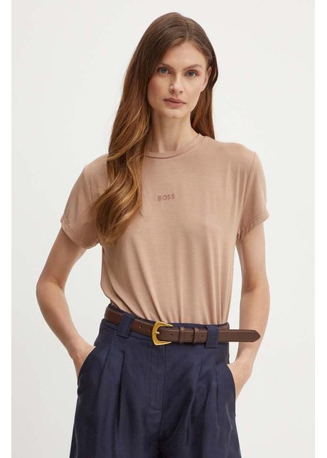 Boss tricou femei culoarea bej 50525711