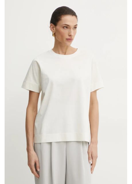 Boss tricou femei culoarea bej 50532092
