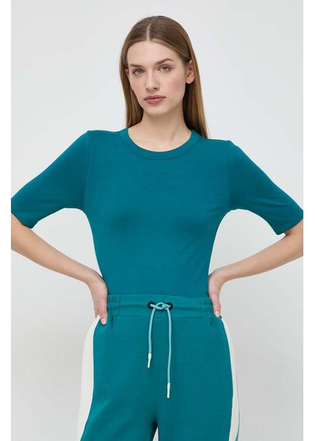 Boss tricou femei culoarea turcoaz 50461122
