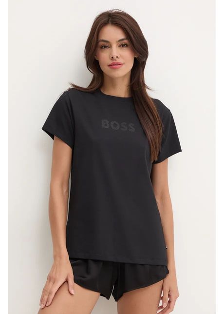 Boss tricou lounge culoarea negru 50527303