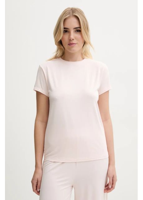 Boss tricou lounge culoarea roz 50543334