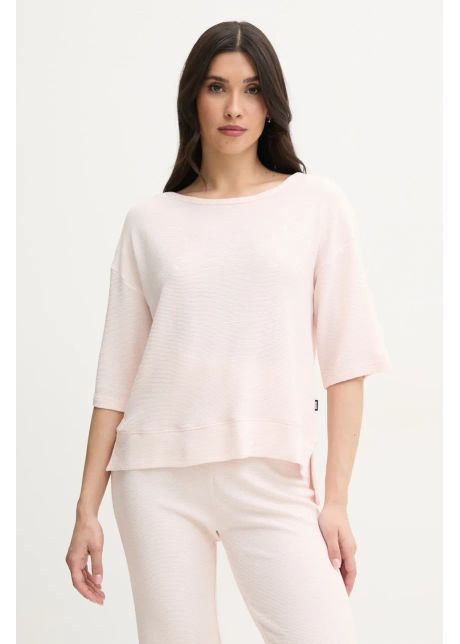 Boss tricou lounge femei culoarea roz 50540029
