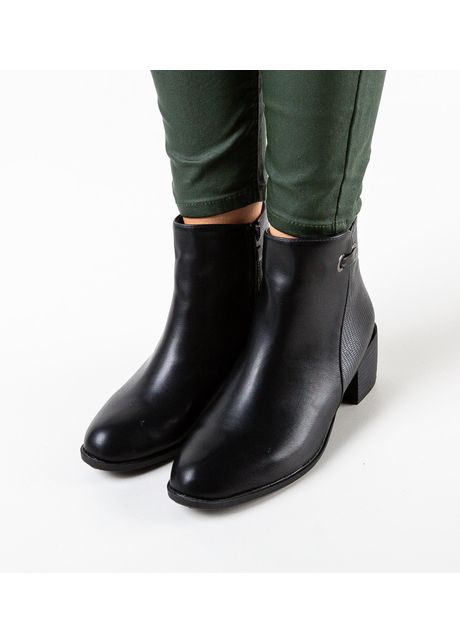 Botine dama akron negre