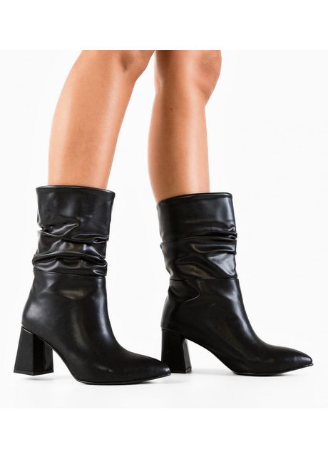 Botine dama chalet negre