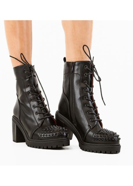 Botine dama coelho negre