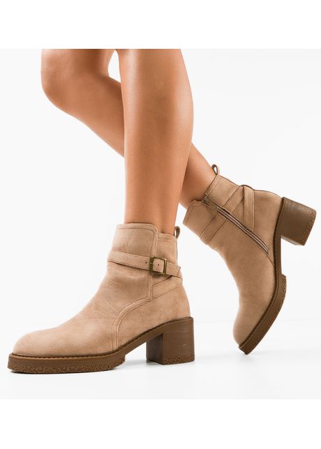 Botine dama faha khaki