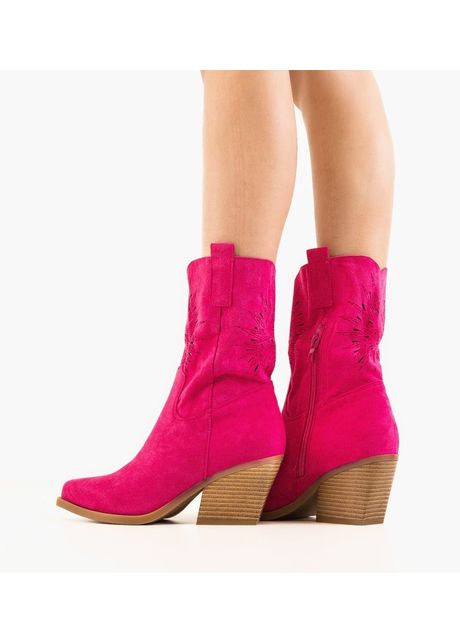 Botine dama iwan fuchsia