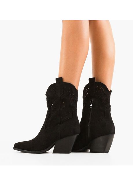 Botine dama kimberle negre