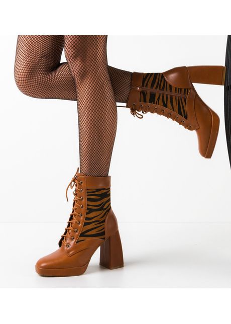 Botine dama lokan camel