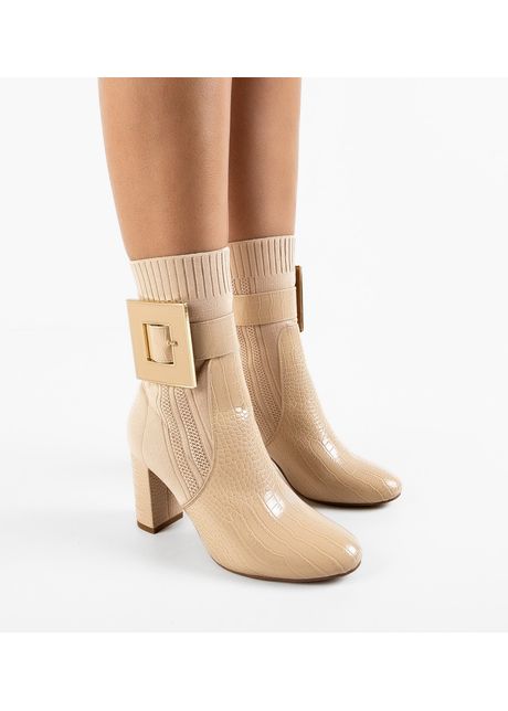Botine dama lyla bej