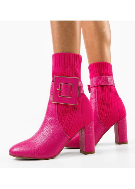 Botine dama lyla fuchsia