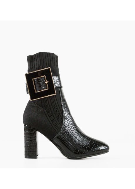 Botine dama lyla negre