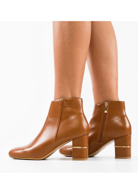 Botine dama murray camel