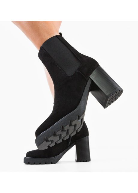 Botine dama nevymar negre