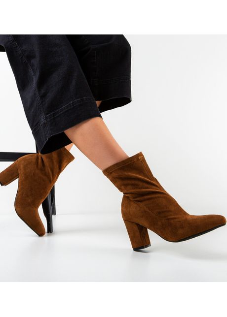 Botine dama rapaz camel