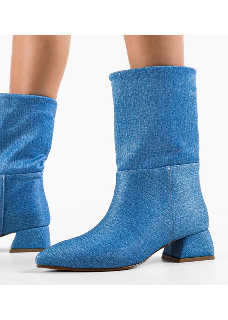 Botine dama reana albastre