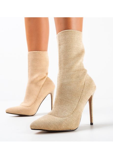 Botine dama ruiz bej