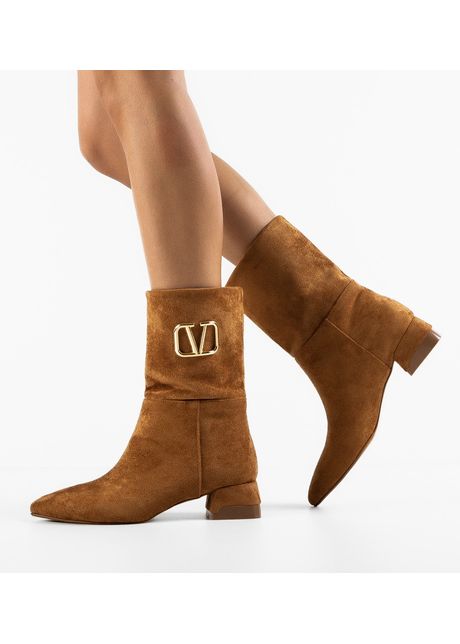 Botine dama veldy camel