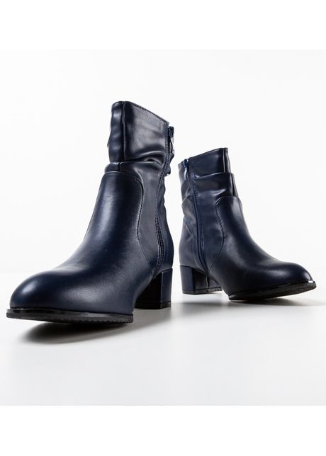 Botine dama vigon bleumarin