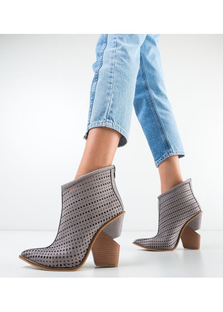 Botine fendare gri