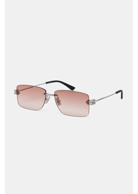 Bottega veneta ochelari de soare barbati culoarea argintiu bv1126s