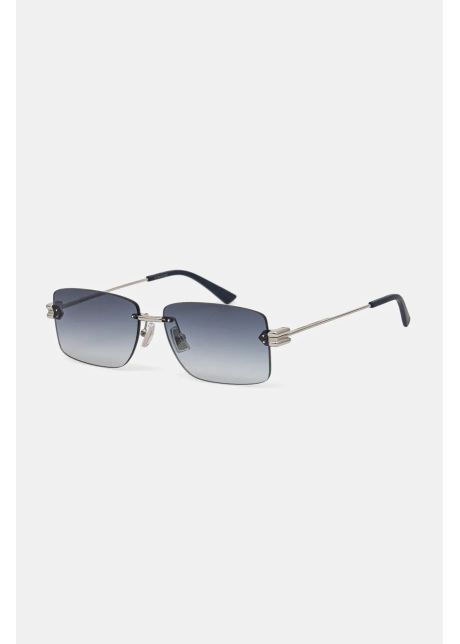 Bottega veneta ochelari de soare barbati culoarea argintiu bv1126s
