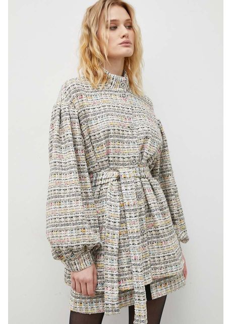 Bruuns bazaar geaca femei culoarea bej de tranzitie