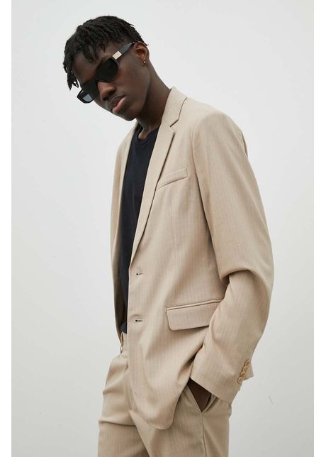 Bruuns bazaar sacou statice carl blazer barbati culoarea bej