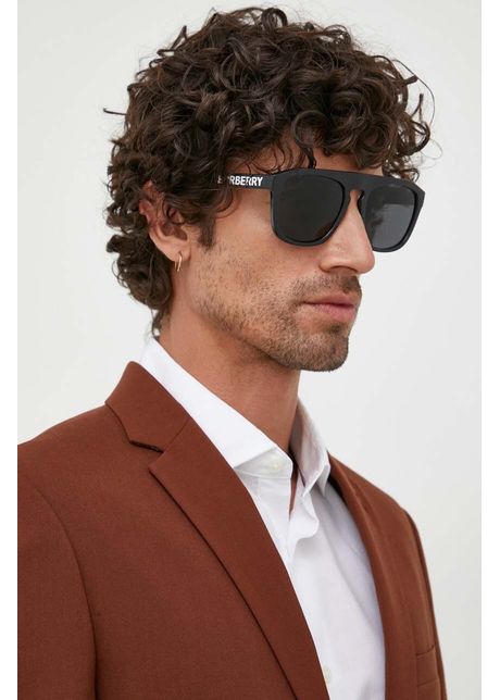Burberry ochelari de soare b rba i culoarea negru