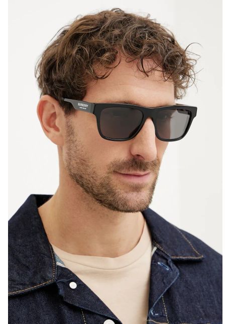 Burberry ochelari de soare barbati culoarea negru 0be4293