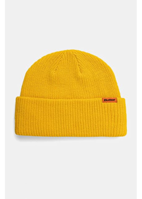 Butter goods caciula tall wharfie beanie culoarea galben bg243811