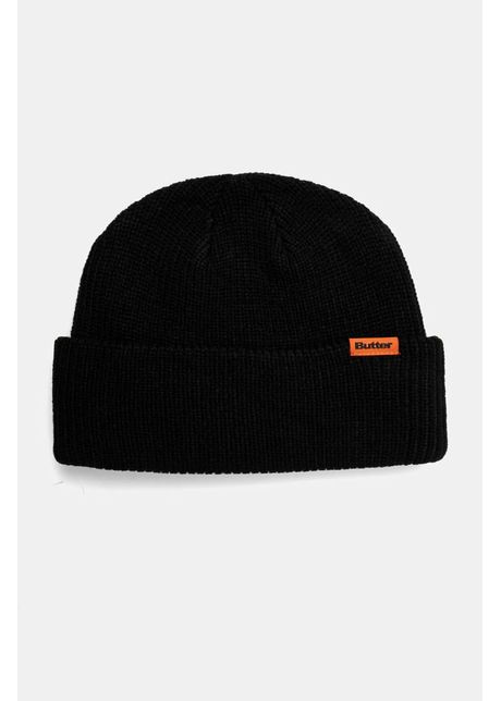Butter goods caciula tall wharfie beanie culoarea negru bg243811