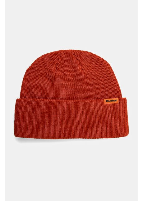 Butter goods caciula tall wharfie beanie culoarea rosu bg243811