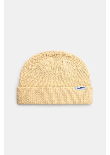 Butter goods caciula wharfie beanie culoarea bej din tesatura neteda bg243810