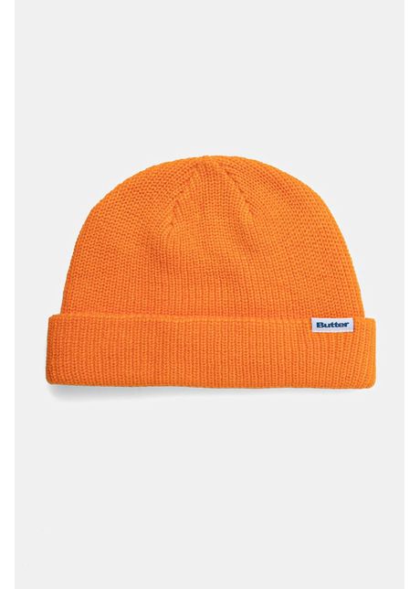 Butter goods caciula wharfie beanie culoarea portocaliu din tesatura neteda bg243810