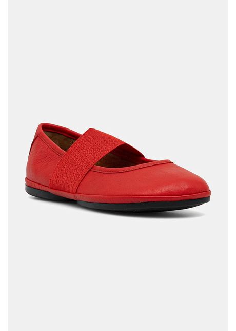 Camper balerini de piele right nina culoarea rosu 21595 258