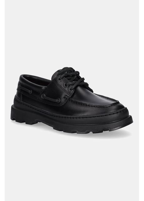 Camper pantofi de piele Brutus+ culoarea negru, cu toc plat, K201840-002