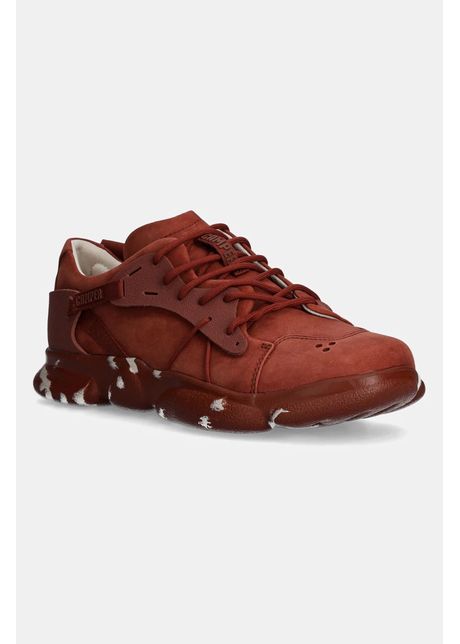 Camper sneakers din nubuc karst culoarea portocaliu k100845 025