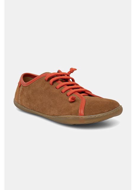 Camper sneakers din piele intoarsă TWS culoarea maro, K201830-006