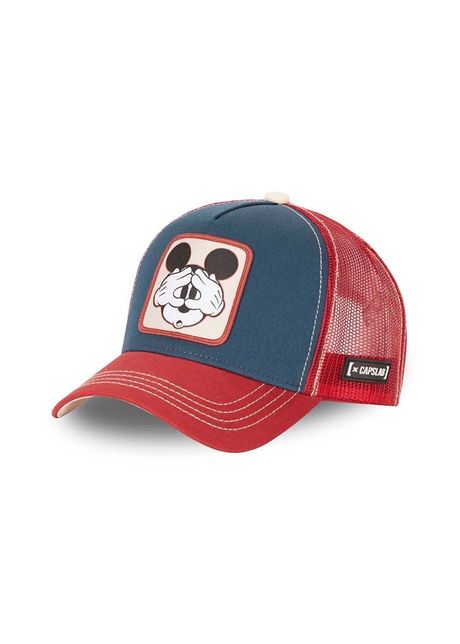 Capslab sapca disney culoarea rosu cu imprimeu