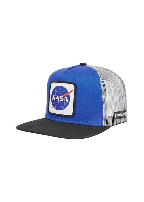 Capslab sapca x nasa culoarea alb modelator