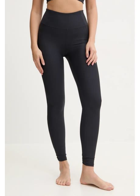 Casall jambiere de yoga crease culoarea negru neted 24242