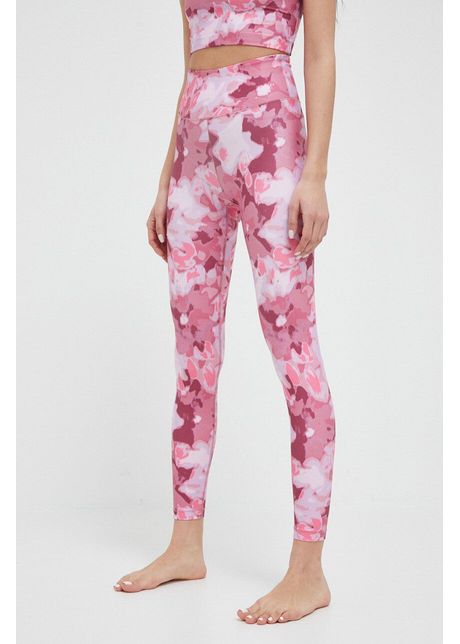 Casall jambiere de yoga culoarea roz modelator