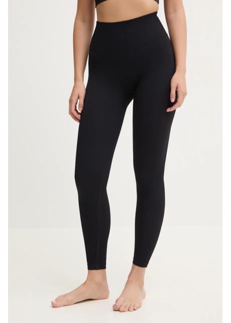 Casall leggins de antrenament multi rib culoarea negru neted 24160