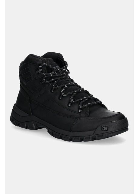 Caterpillar ghete de piele threshold hiker wp barbati culoarea negru p725957