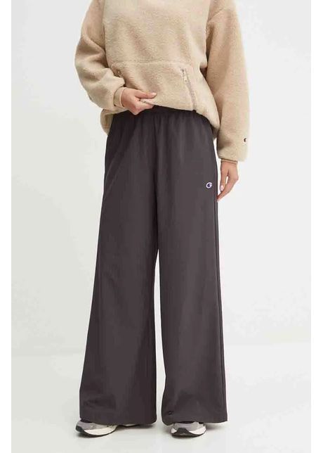 Champion pantaloni de trening culoarea negru neted 117472