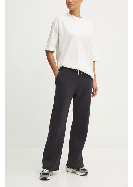 Champion pantaloni de trening culoarea negru neted 117638