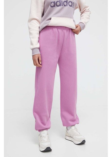 Champion pantaloni de trening culoarea roz neted