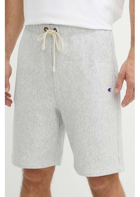 Champion pantaloni scur i barbati culoarea gri 219636