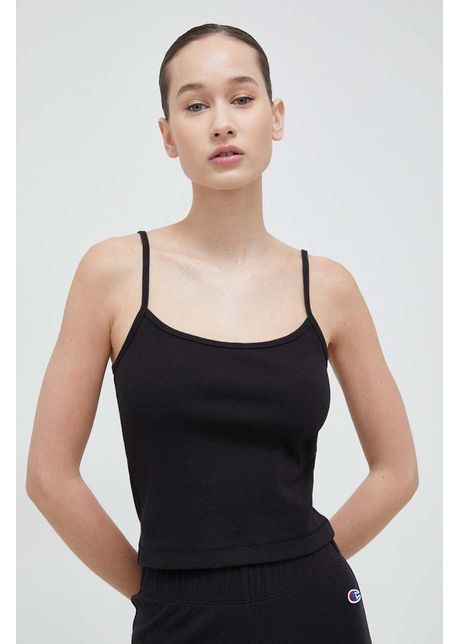 Champion top femei culoarea negru